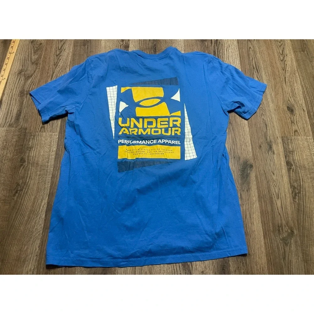 Under armour Shirt, Men's Size XL, Blue, Loose, Performance Apparel
